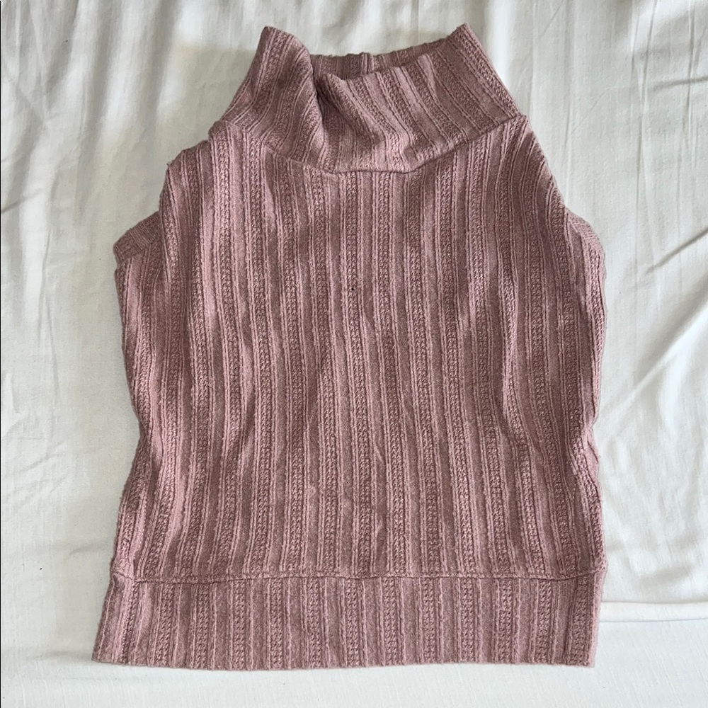 Dog Pink Turtleneck Sweater